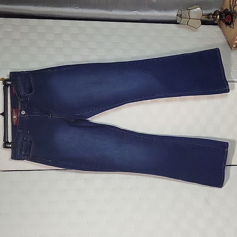 Lucky Brand Size 10/30 Women's Sofia Boot 5 pocket Denim Jeans